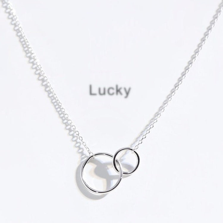 Ewigkeitskreis Halskette aus 925 Sterling Silber mit Möbius-Anhänger, 18K Rosegold – Symbol der Unendlichkeit, nickelfrei – OrLume Jewelry