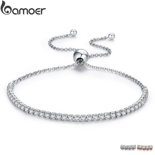 Bamoer Bracelet – 925 Sterling Silver – Cubic Zirconia