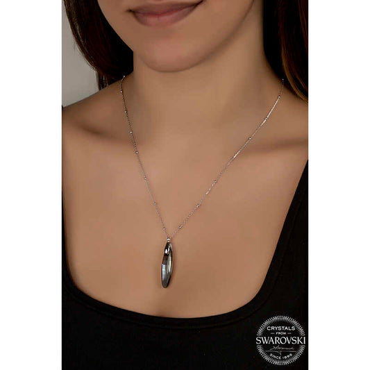 Bar Charm Anhänger aus 925er Sterling Silber, veredelt mit Swarovski® Kristallen, minimalistisch, rhodiniert, nickelfrei, nachhaltiges Geschenk für Damen – OrLume Jewelry