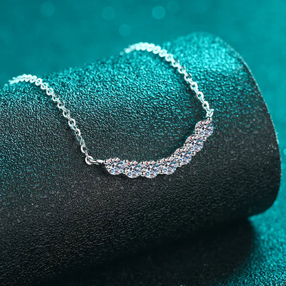 Touch of Stars Necklace – 925 Sterling Silver – 1.4 Carat Moissanite 