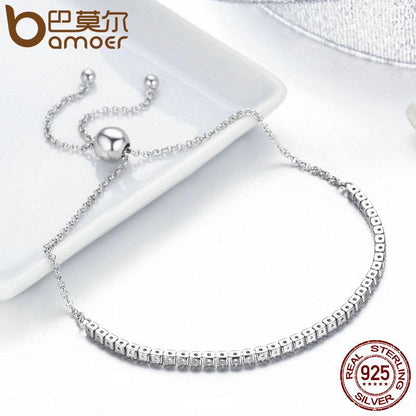 Bamoer Bracelet – 925 Sterling Silver – Cubic Zirconia