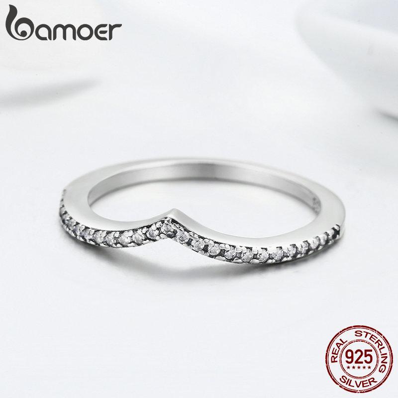 Tautropfen – 925 Sterling Silber Ring mit klarem Zirkonia