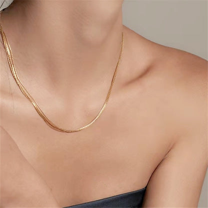 Pure Layers Necklace – 925 Sterling Silver