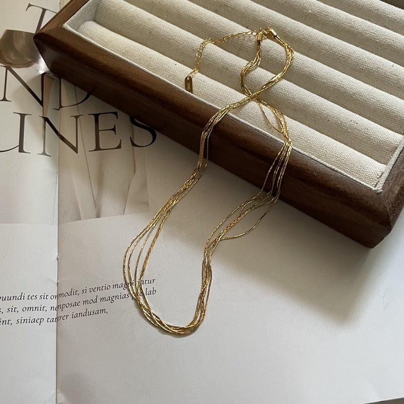 Pure Layers Necklace – 925 Sterling Silver