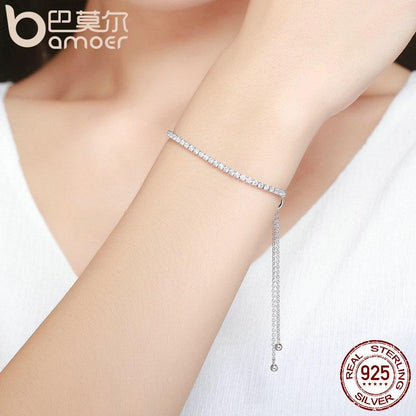 Bamoer Bracelet – 925 Sterling Silver – Cubic Zirconia