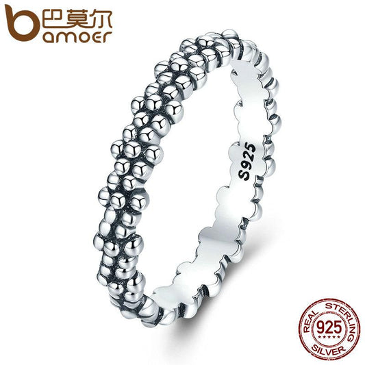 Blütentraum – 925 Sterling Silber Ring mit Gänseblümchen