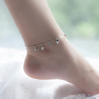 Clover Anklet – 925 Sterling Silver