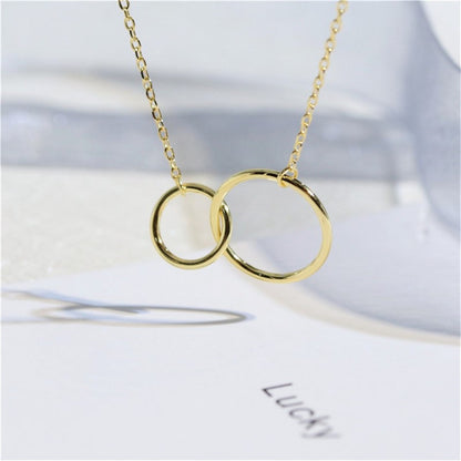 Ewigkeitskreis – 925 Sterling Silber Halskette mit Möbius-Anhänger