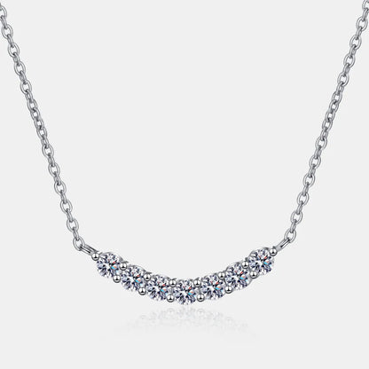 Touch of Stars Necklace – 925 Sterling Silver – 1.4 Carat Moissanite 