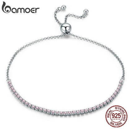 Bamoer Bracelet – 925 Sterling Silver – Cubic Zirconia